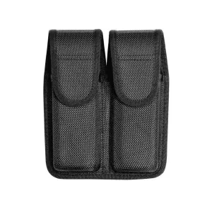 Hero's Pride Ballistic Double Magazine Case Black