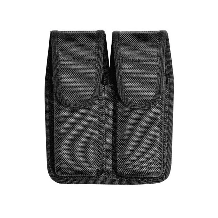 Hero's Pride Ballistic Double Magazine Case Black