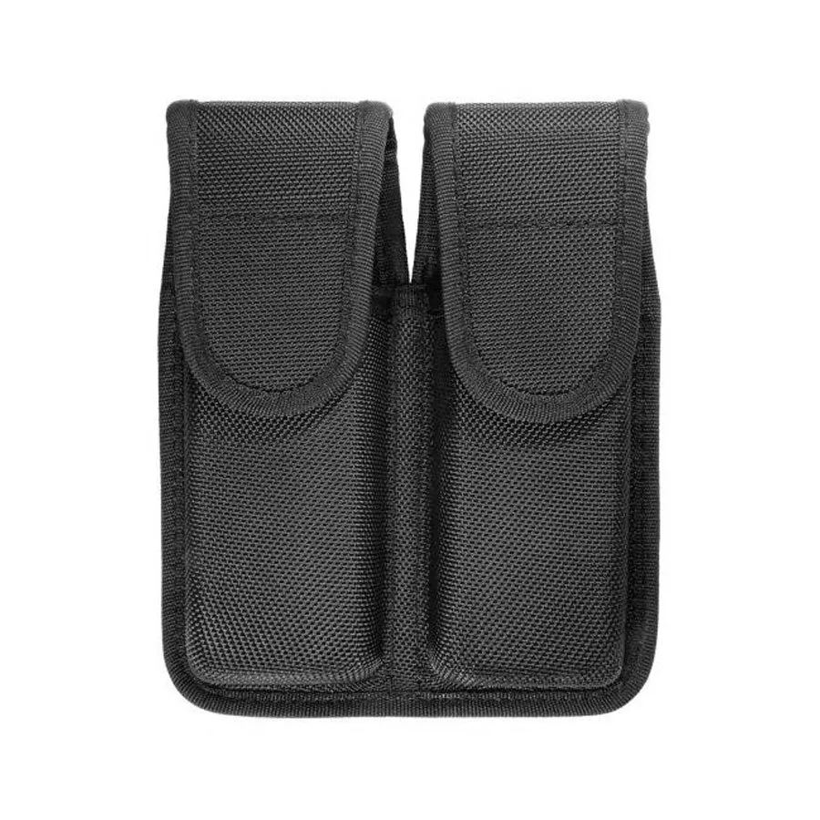 Hero's Pride Ballistic Double Magazine Case Black