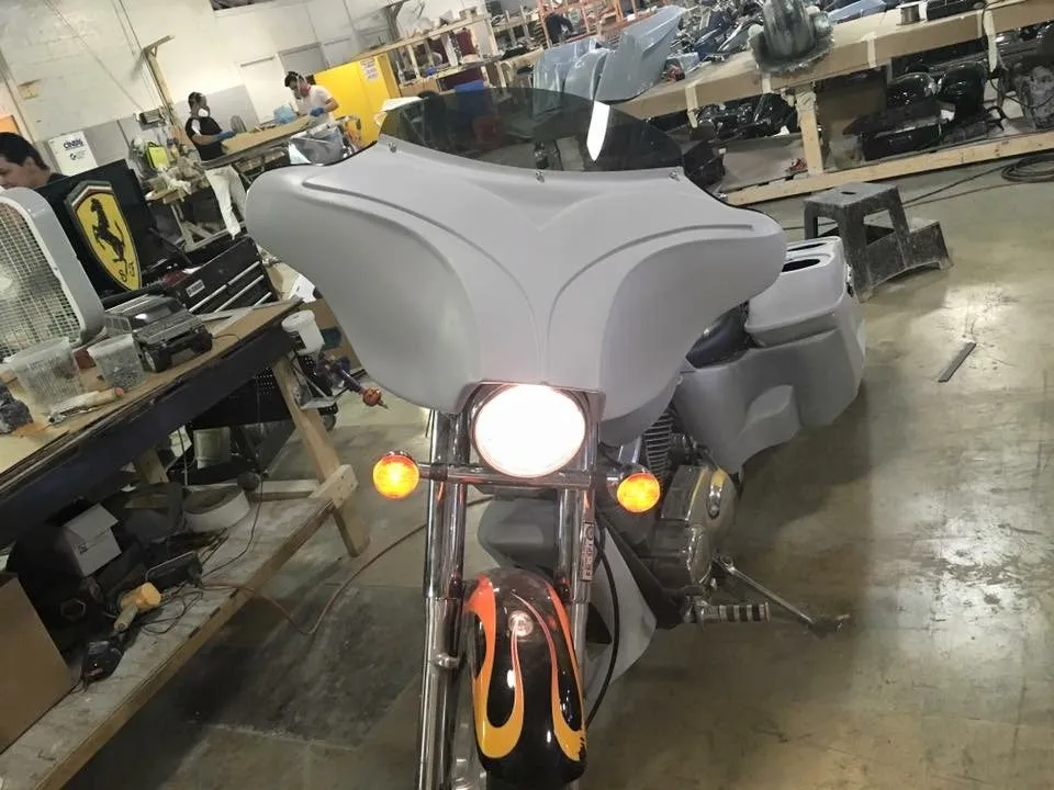 Honda Shadow 750 Extended Stretched Saddlebag Kit 6" Trendsetter Bag Set Kit   Rails   Latches