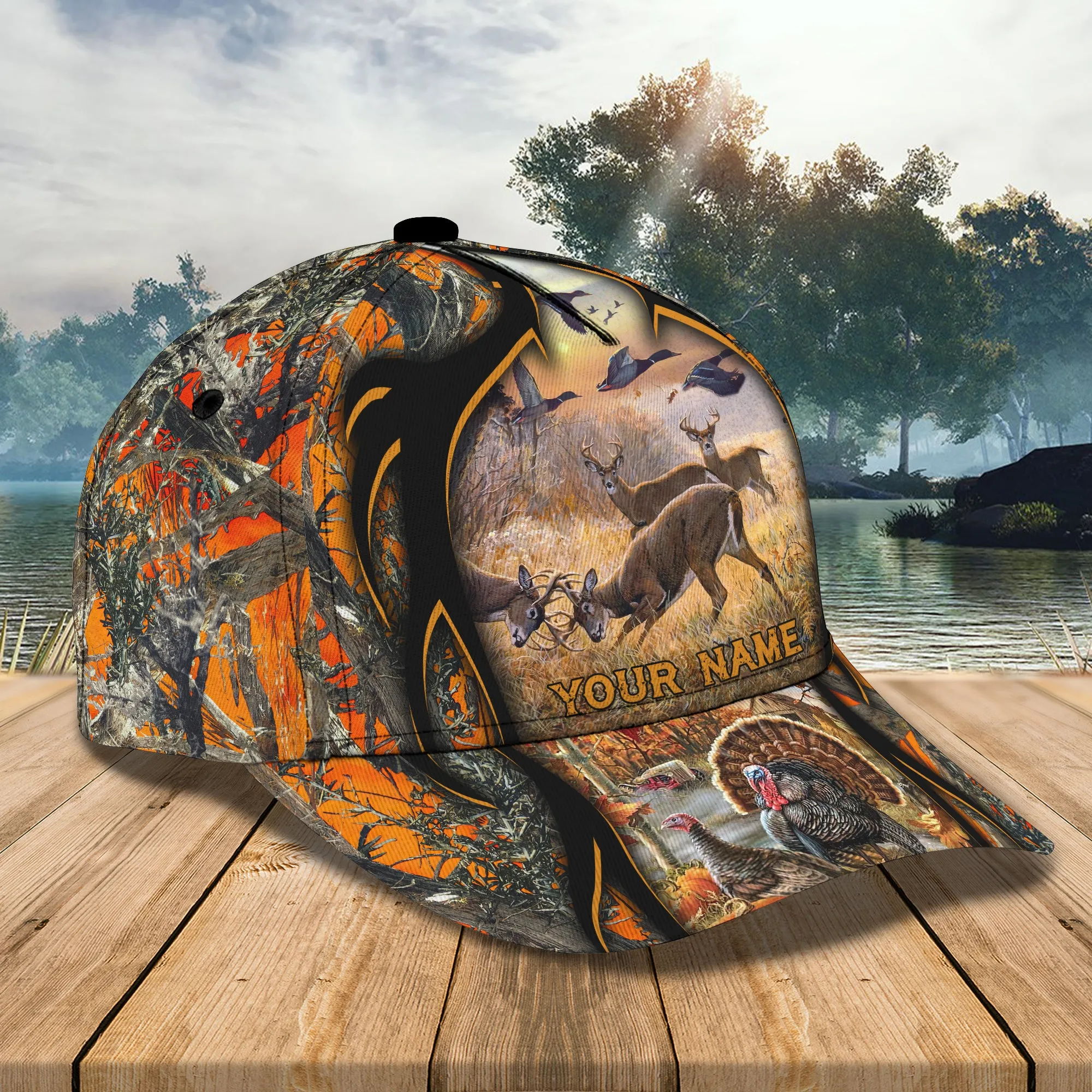 Hunting 01 - Personalized Name Cap - 16hb