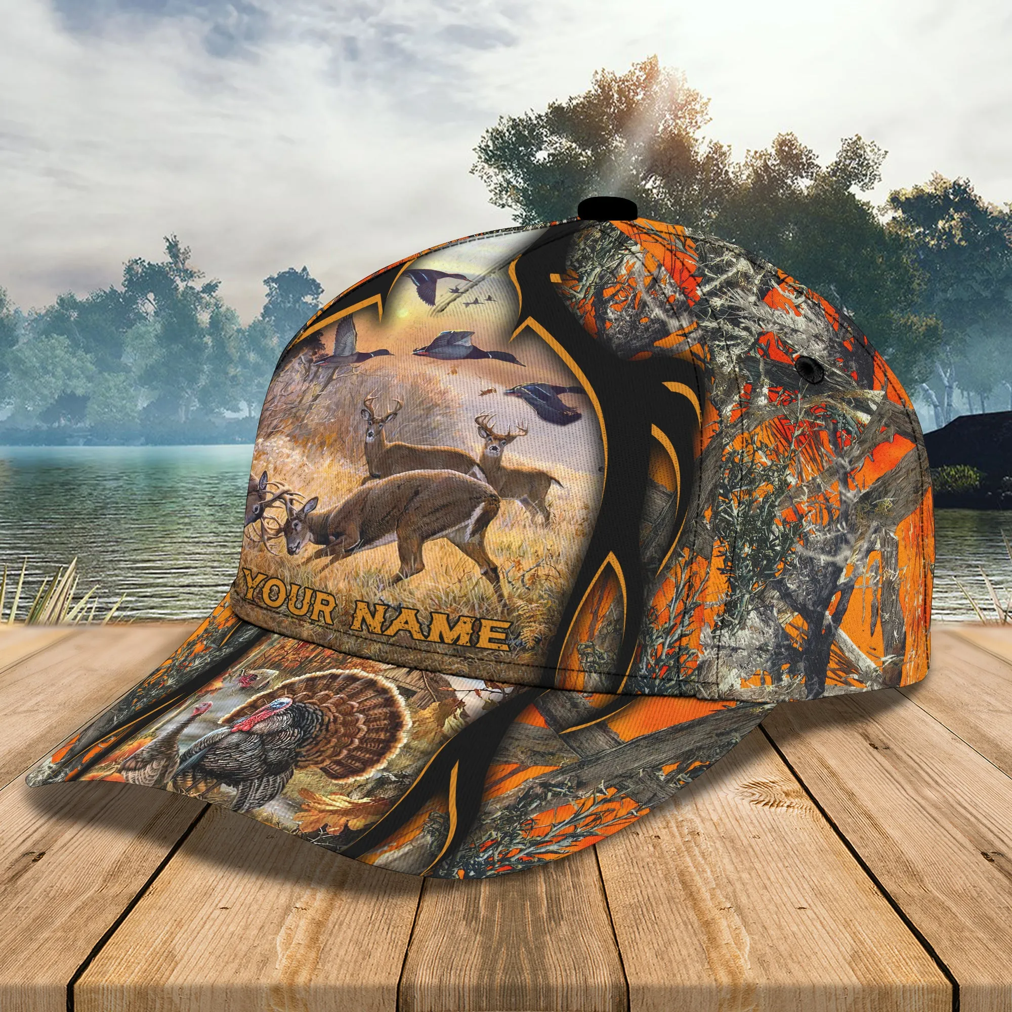 Hunting 01 - Personalized Name Cap - 16hb