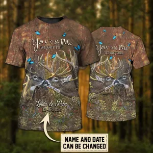 Hunting 03 - Personalized Name 3D Tshirt - 16hb