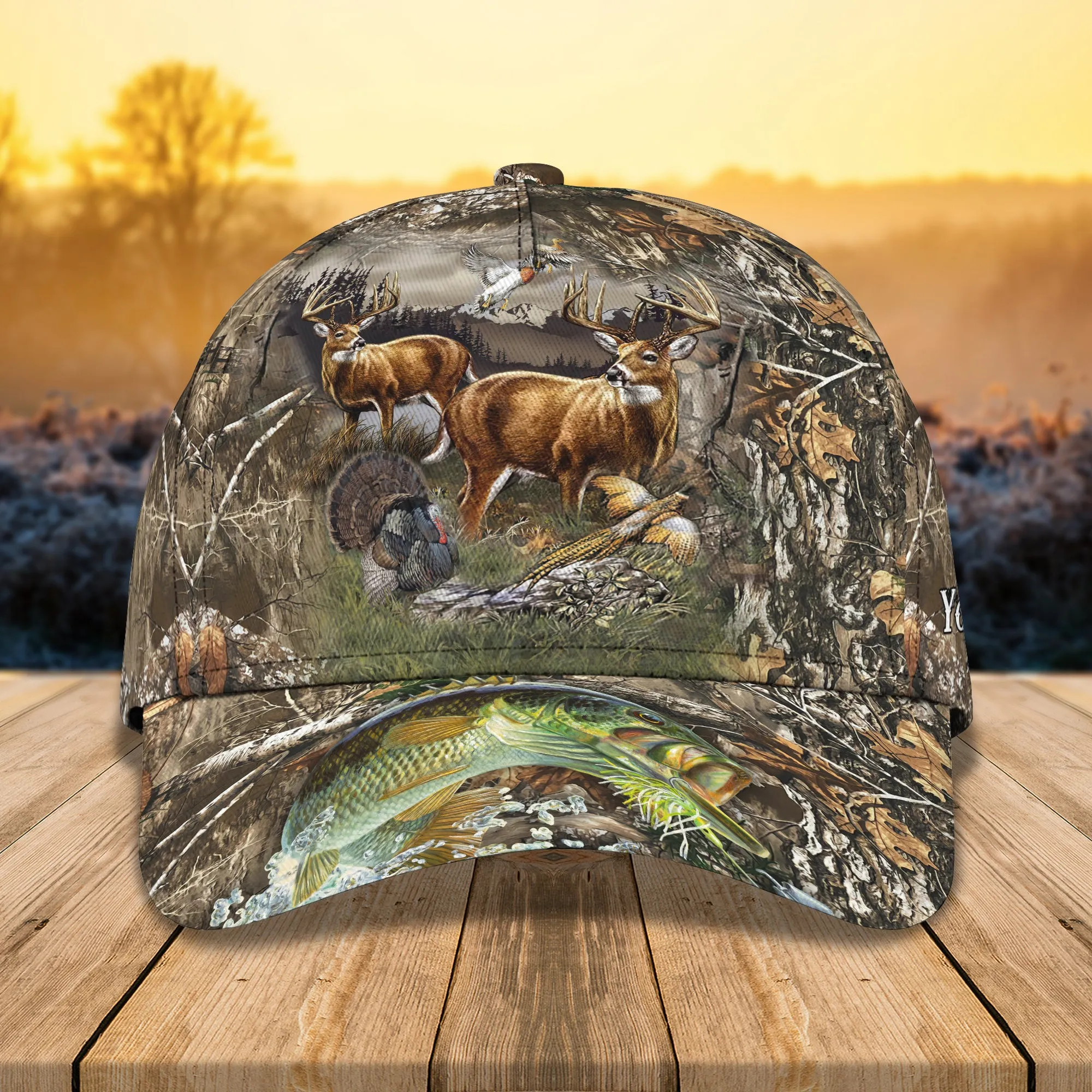 Hunting 05 - Personalized Name Cap - 16hb