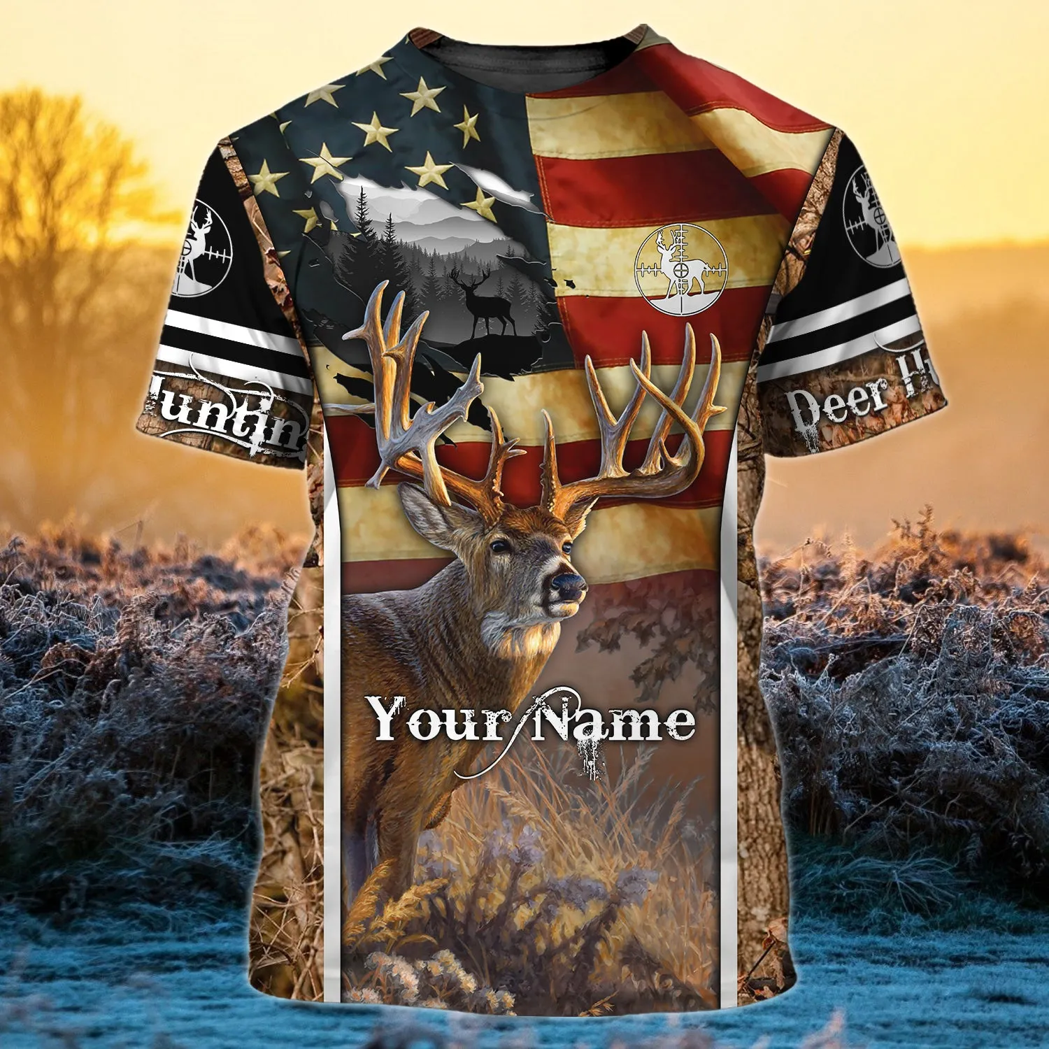 Hunting 06 - Personalized Name Cap - 16hb