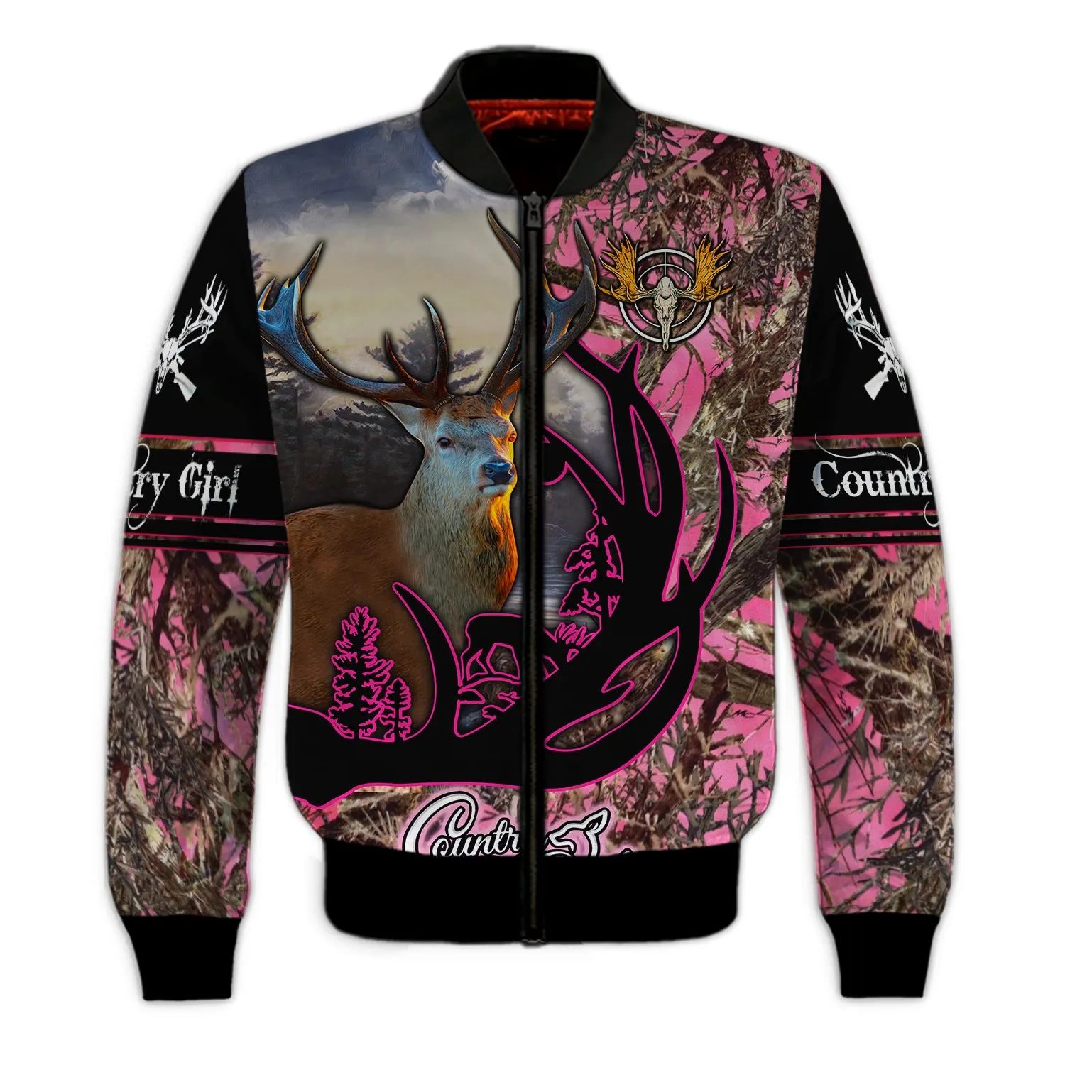 Hunting Pink Camo Country Girl - 3D Full Print