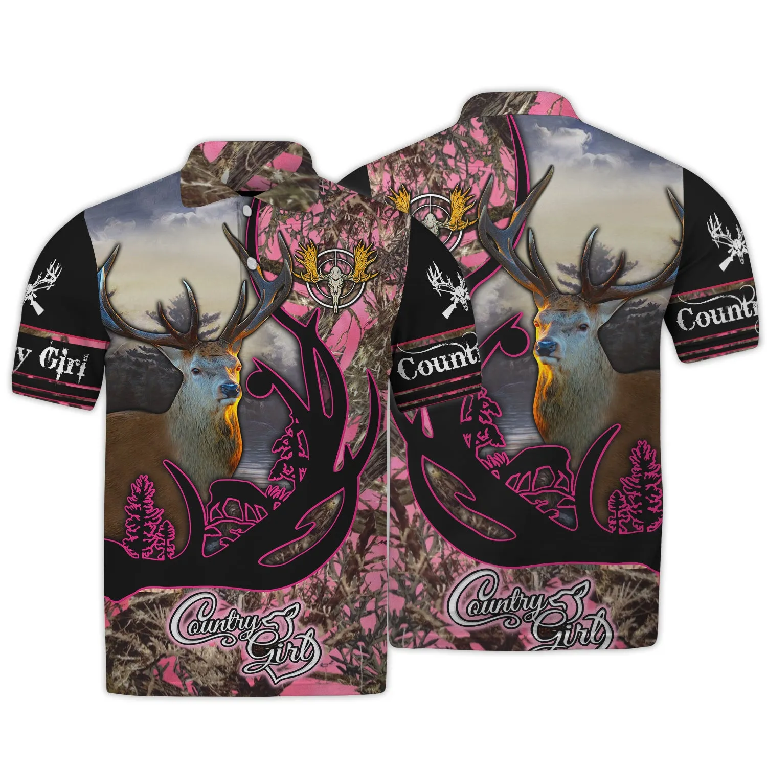 Hunting Pink Camo Country Girl - 3D Full Print