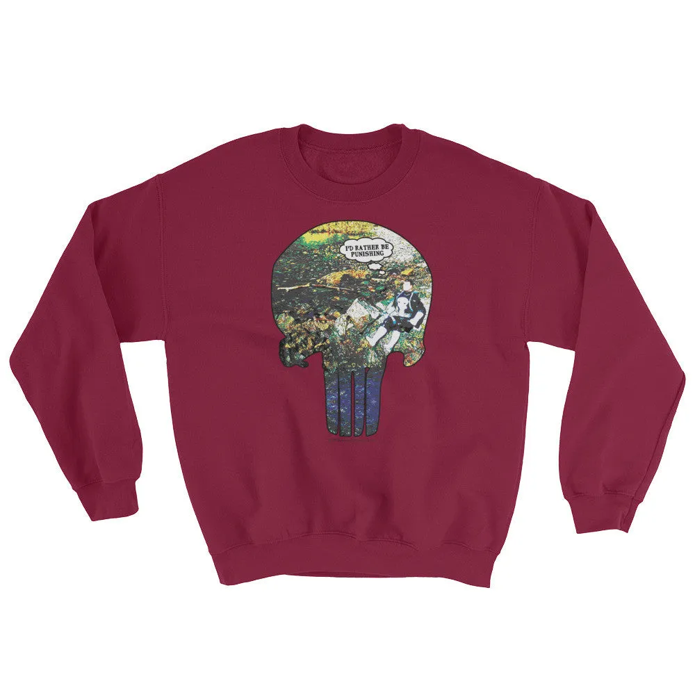 I'd Rather Be Punishing Fishing Sweatshirt
