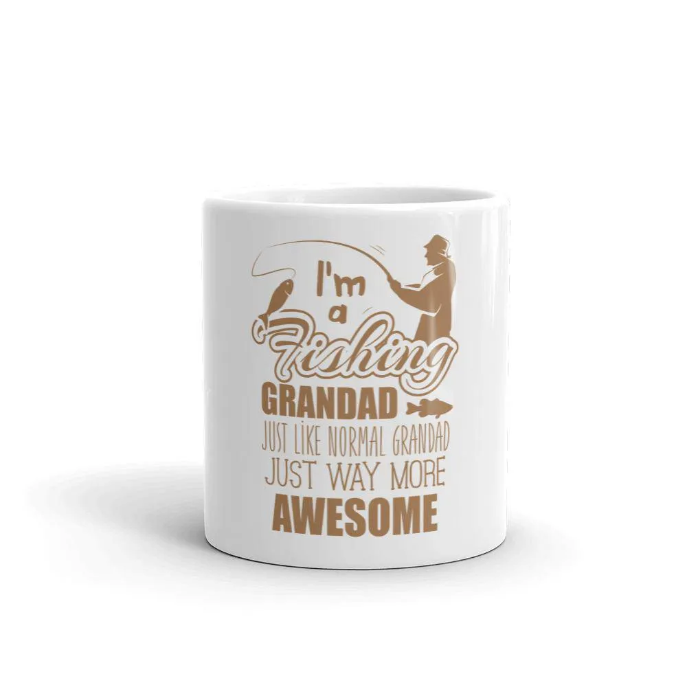 I’m a fishing grandad just like normal grandad just way more awesome Mug
