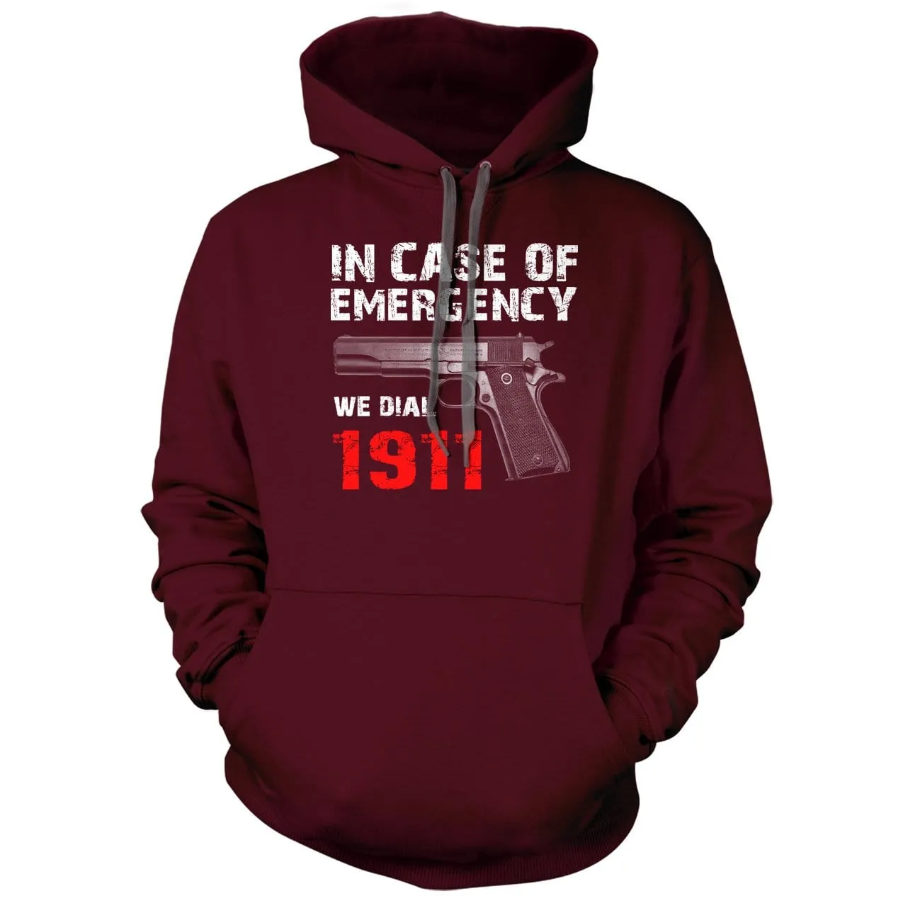 In Case Of Emergency We Dial 1911 Hoodie