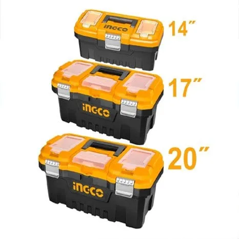 Ingco 3 Pieces Plastic Tool Box Set - PBXK0301