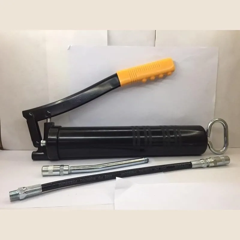 Ingco Heavy-Duty Grease Gun 400CC with High-Pressure Hose – GRG015001