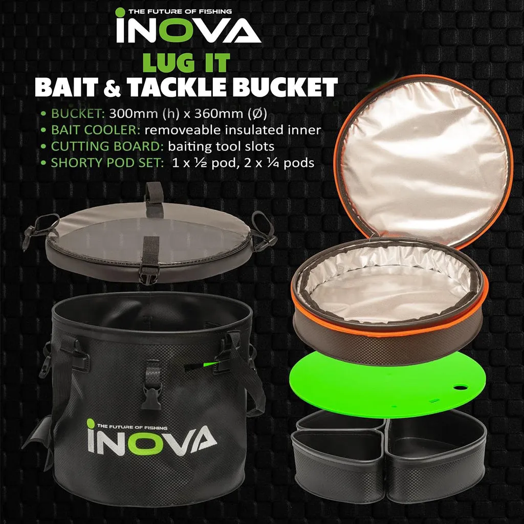 Inova Lug-It Bait and Tackle Bucket