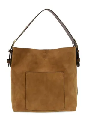Joy Susan Classic Hobo Handbag- Toffee / Coffee Handle