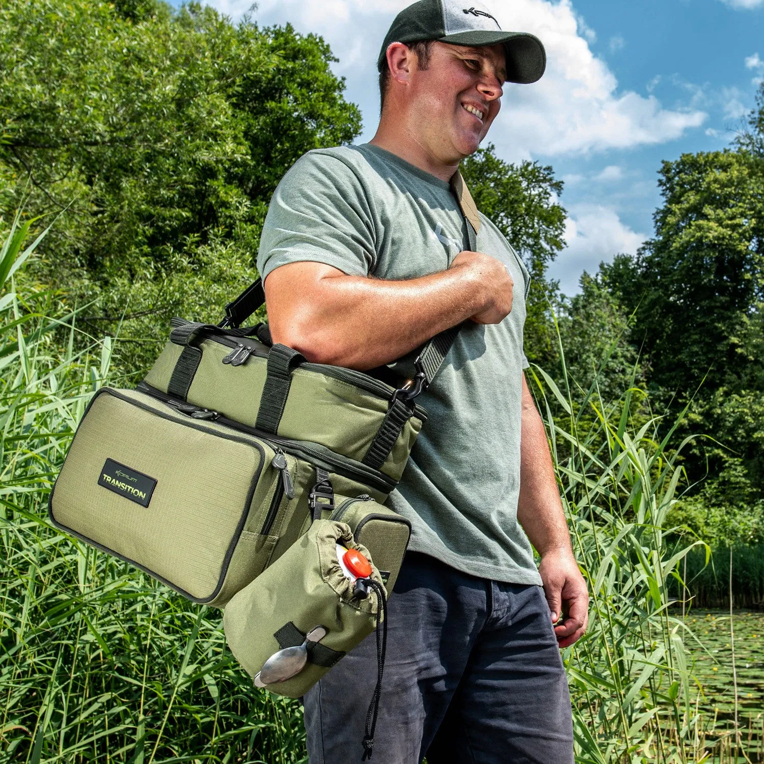 KORUM TRANSITION TACKLE AND BAIT STACK