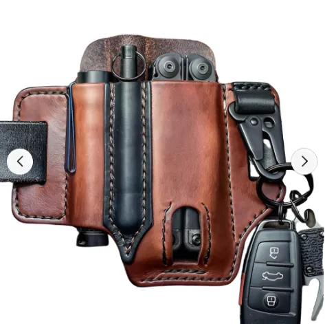 Leather Belt Pouch for Tools and Essentials
