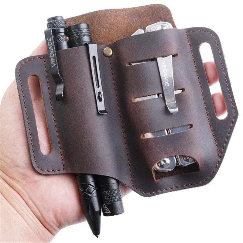 Leather Belt Pouch for Tools and Essentials