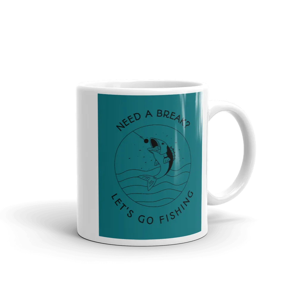 LET'S GO FISHING Mug