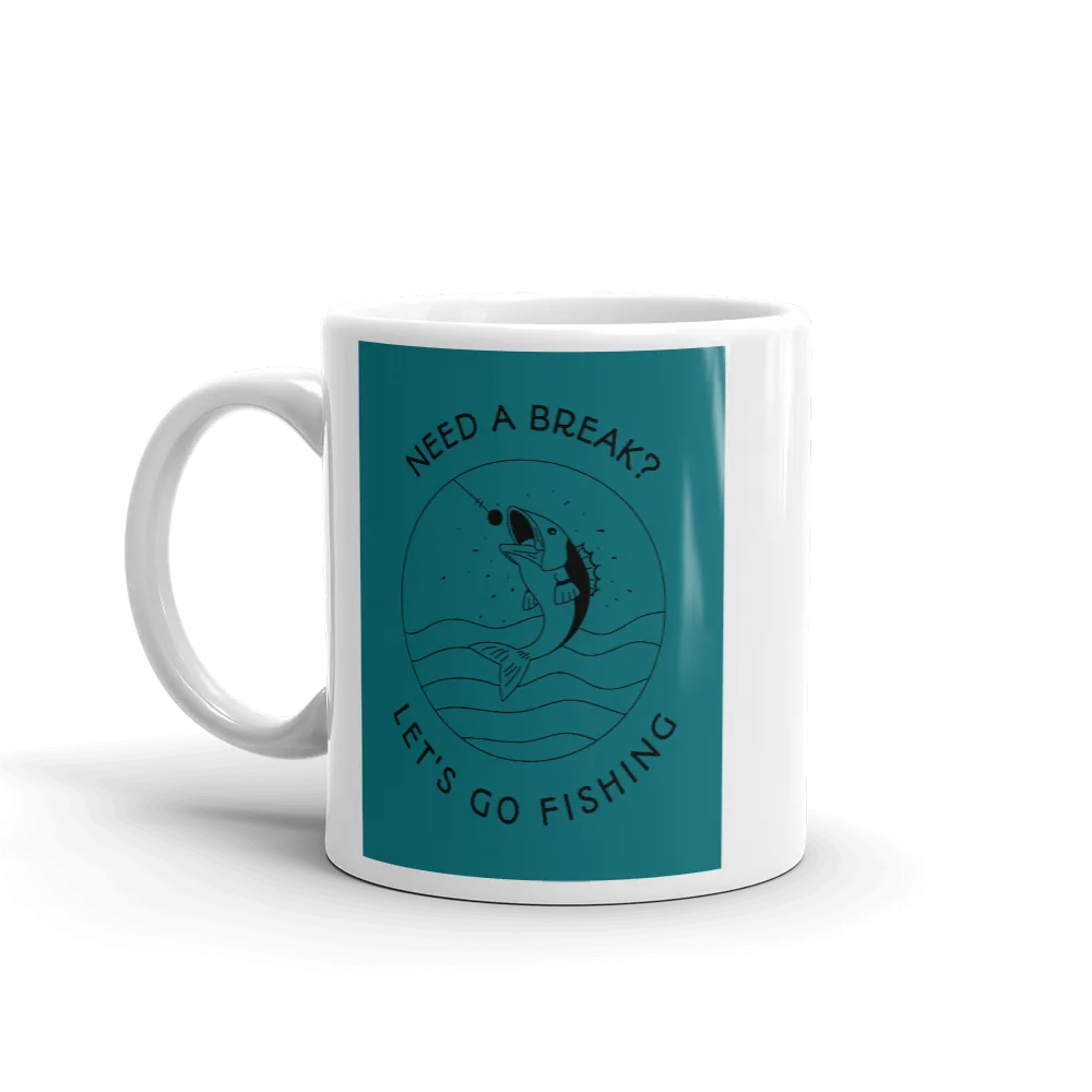 LET'S GO FISHING Mug
