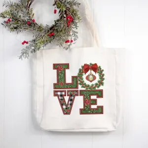 Love Christmas Tote Bag