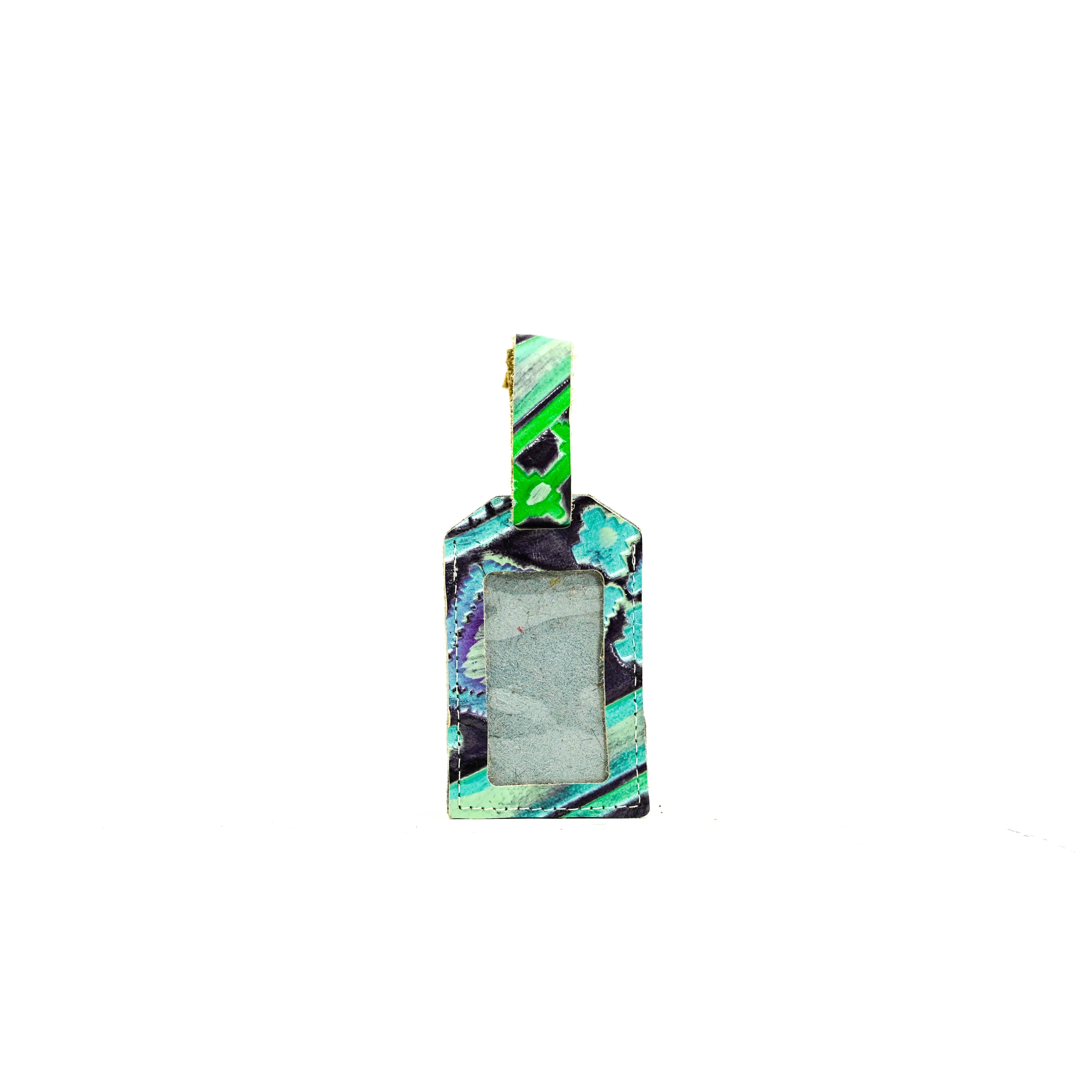 Luggage Tag - Salt & Pepper w/ 90's Party Navajo