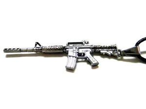 M16 Rifle V1 Pendant Necklace
