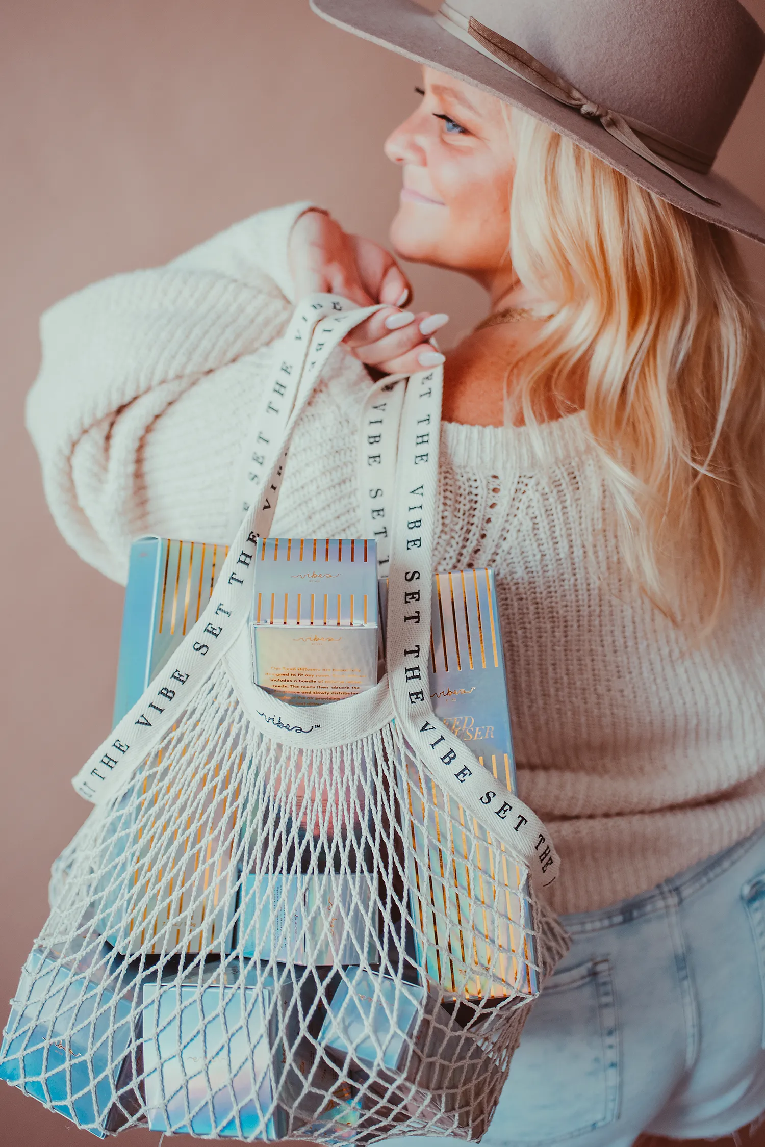 Mesh Tote Bag