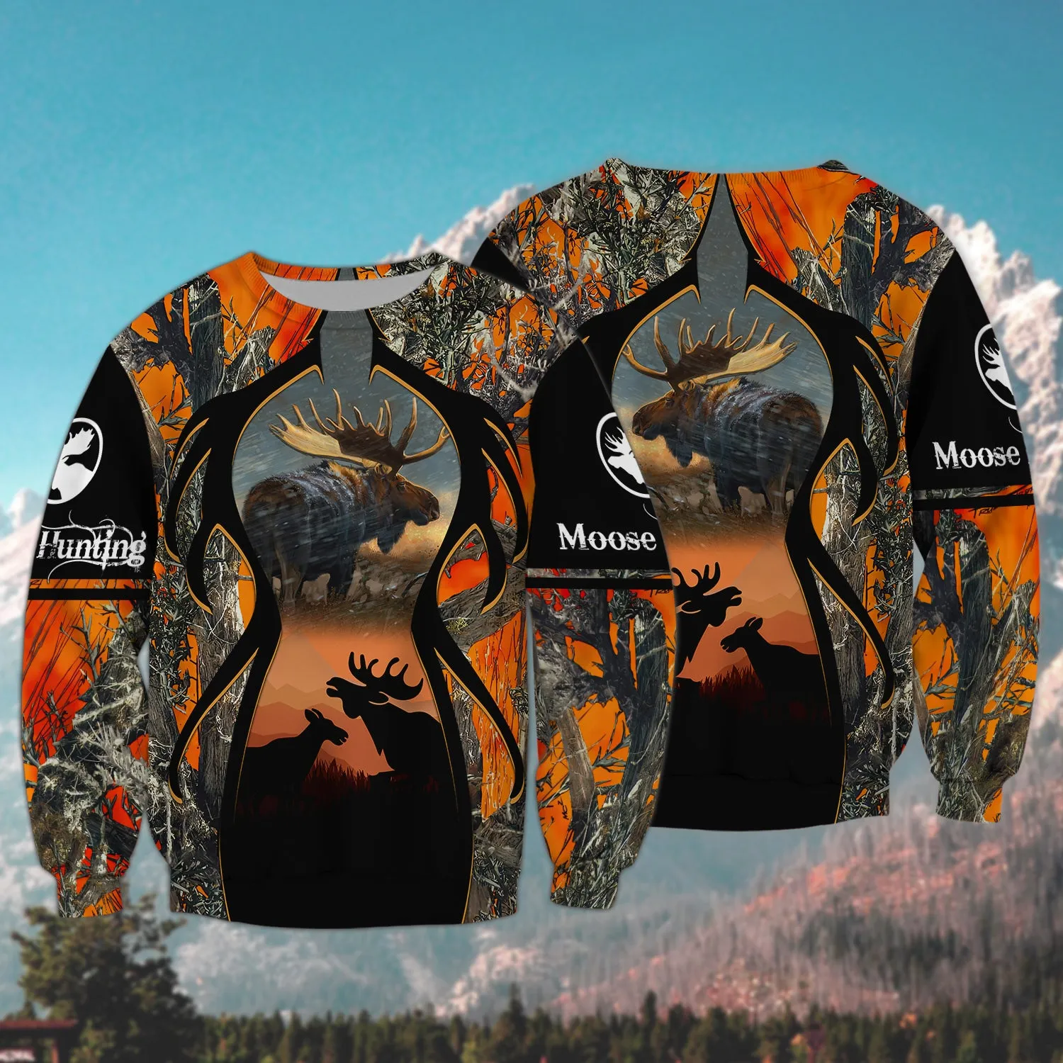 Moose Hunting - 3D Full Print Shirts - 524