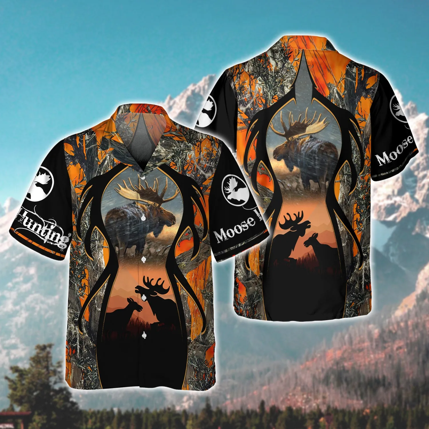 Moose Hunting - 3D Full Print Shirts - 524