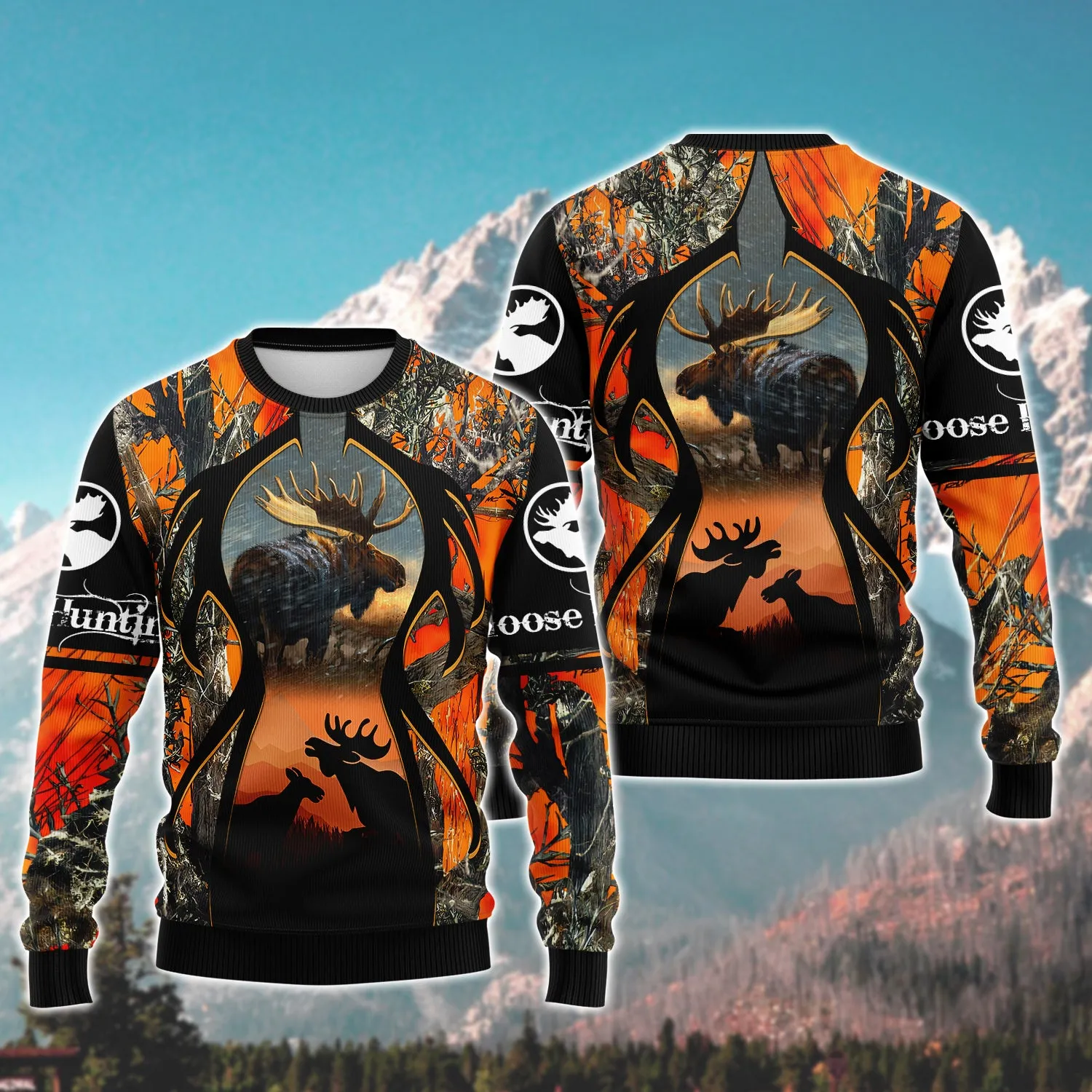 Moose Hunting - 3D Full Print Shirts - 524