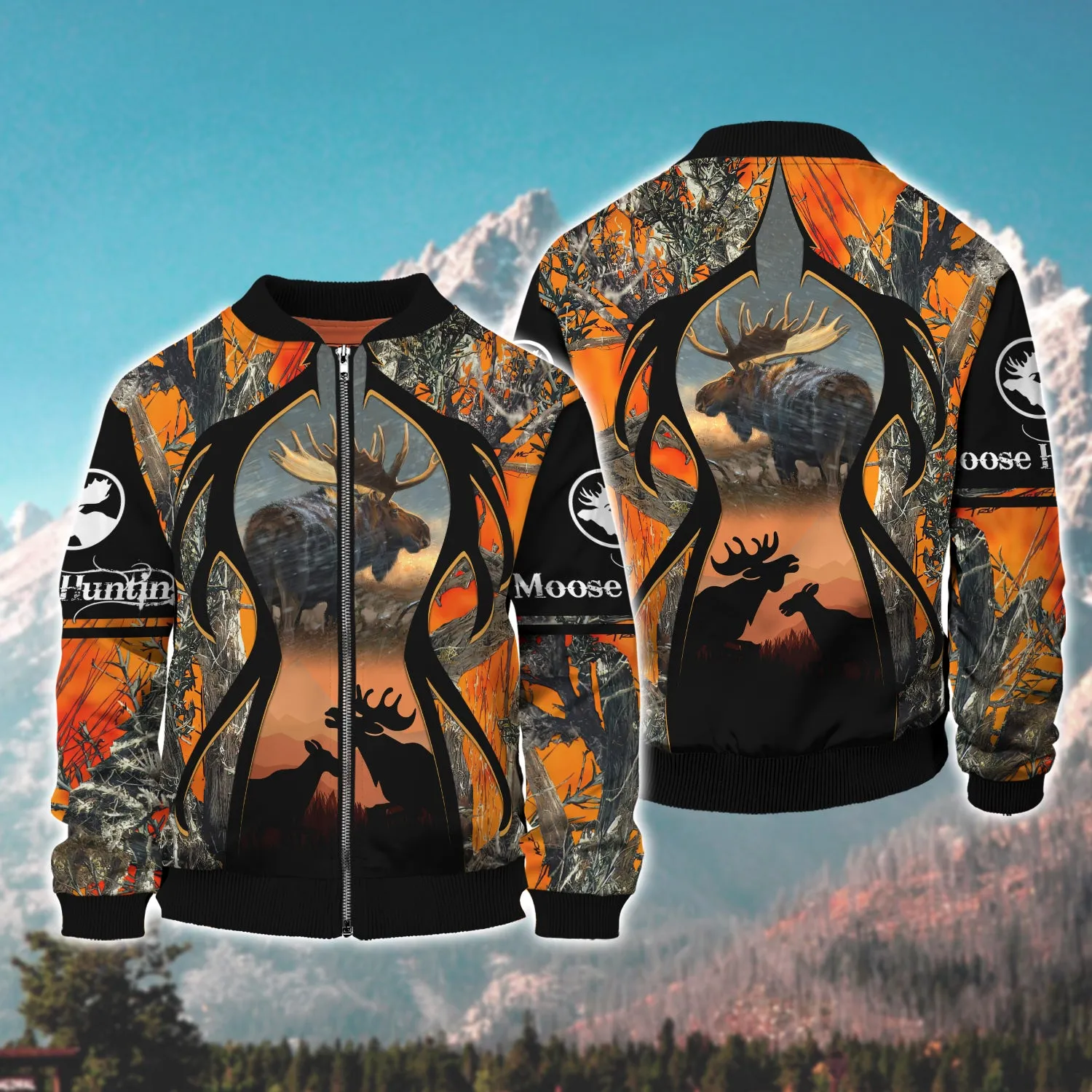 Moose Hunting - 3D Full Print Shirts - 524