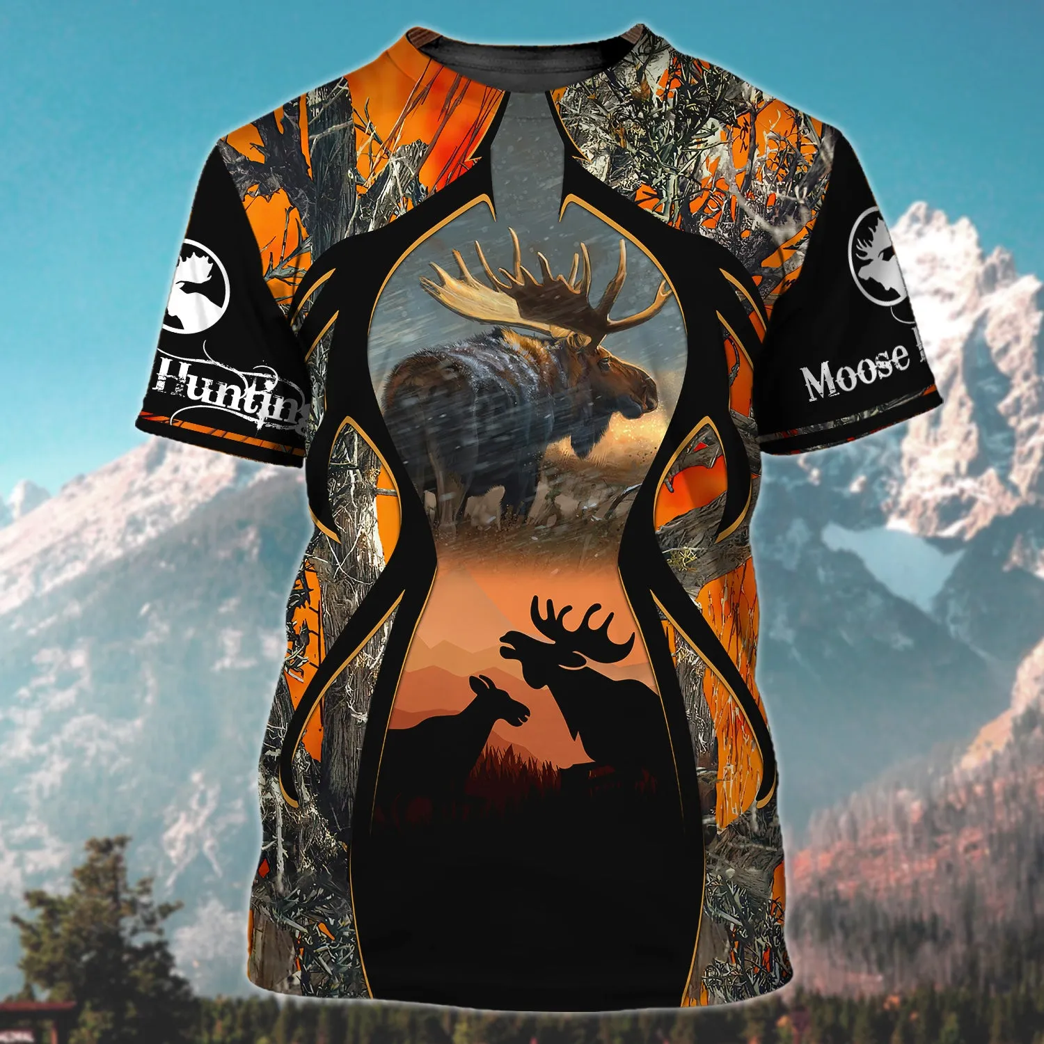 Moose Hunting - 3D Full Print Shirts - 524