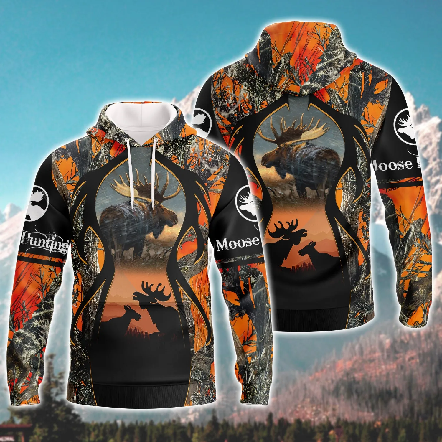 Moose Hunting - 3D Full Print Shirts - 524