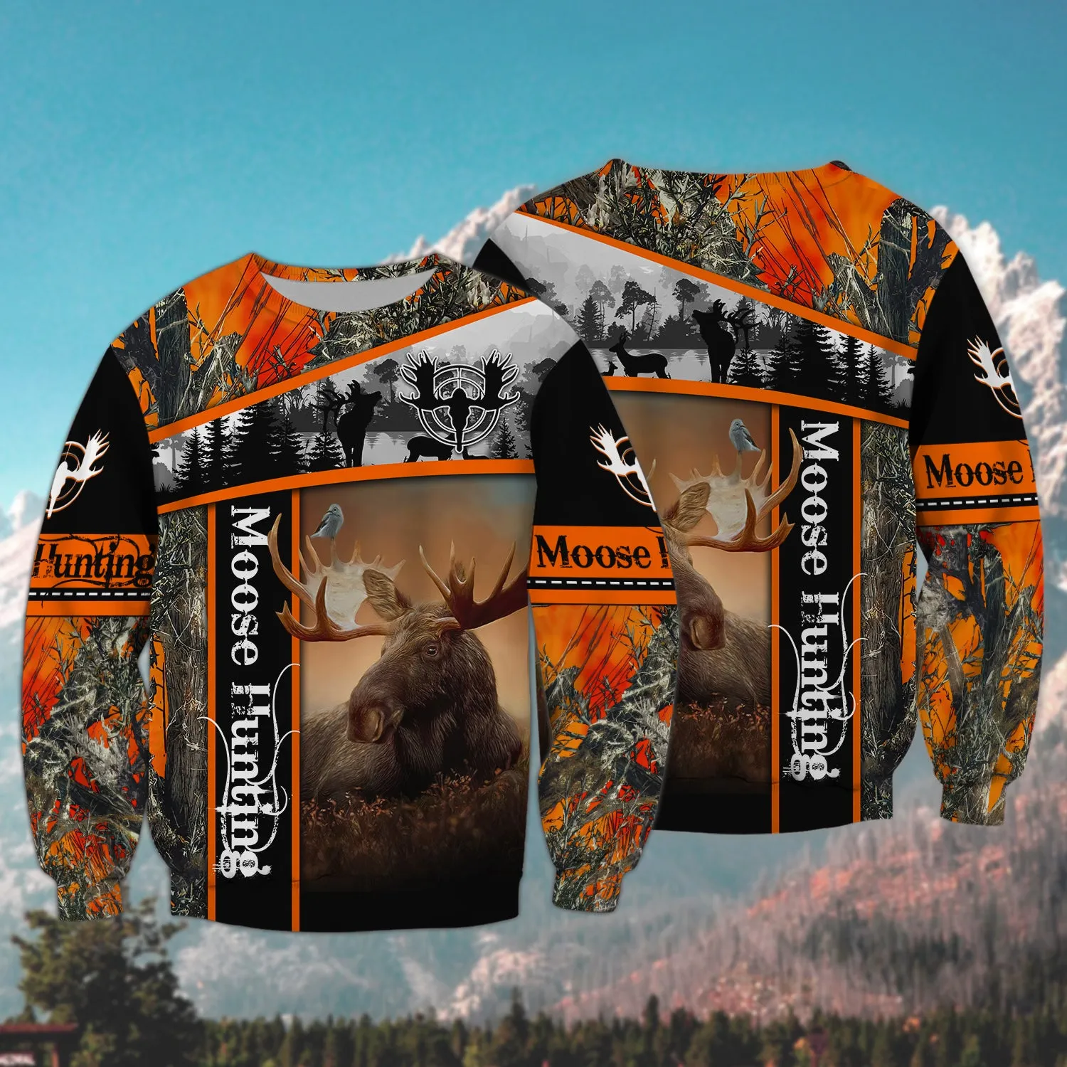 Moose Hunting - 3D Full Print Shirts - 527