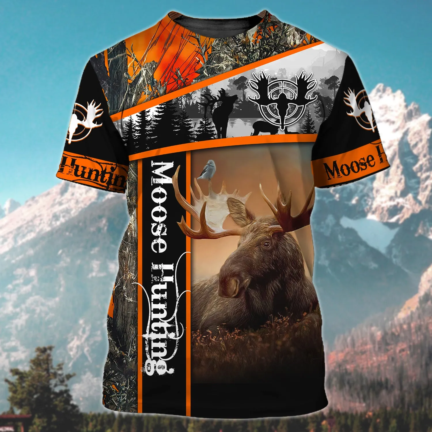 Moose Hunting - 3D Full Print Shirts - 527