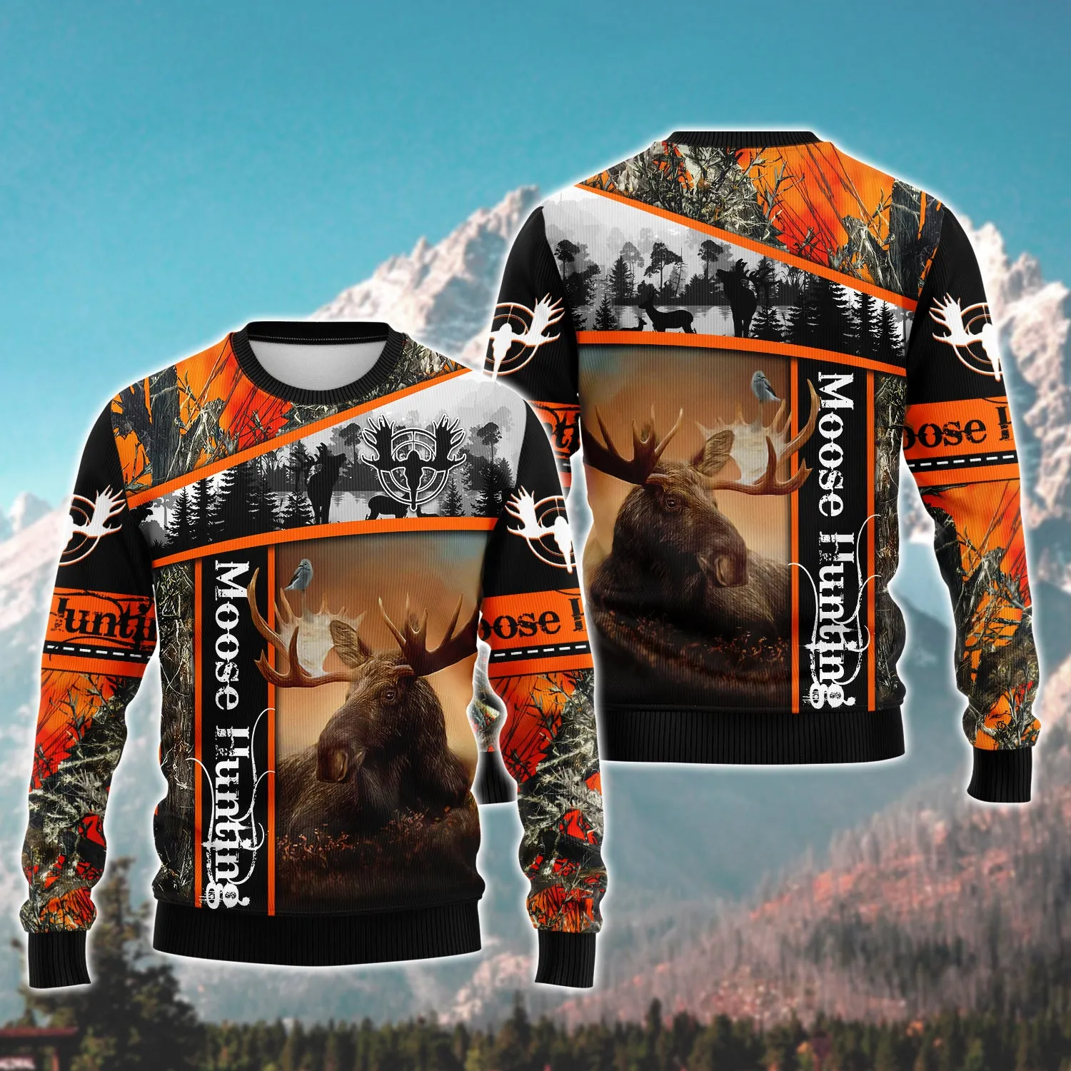 Moose Hunting - 3D Full Print Shirts - 527