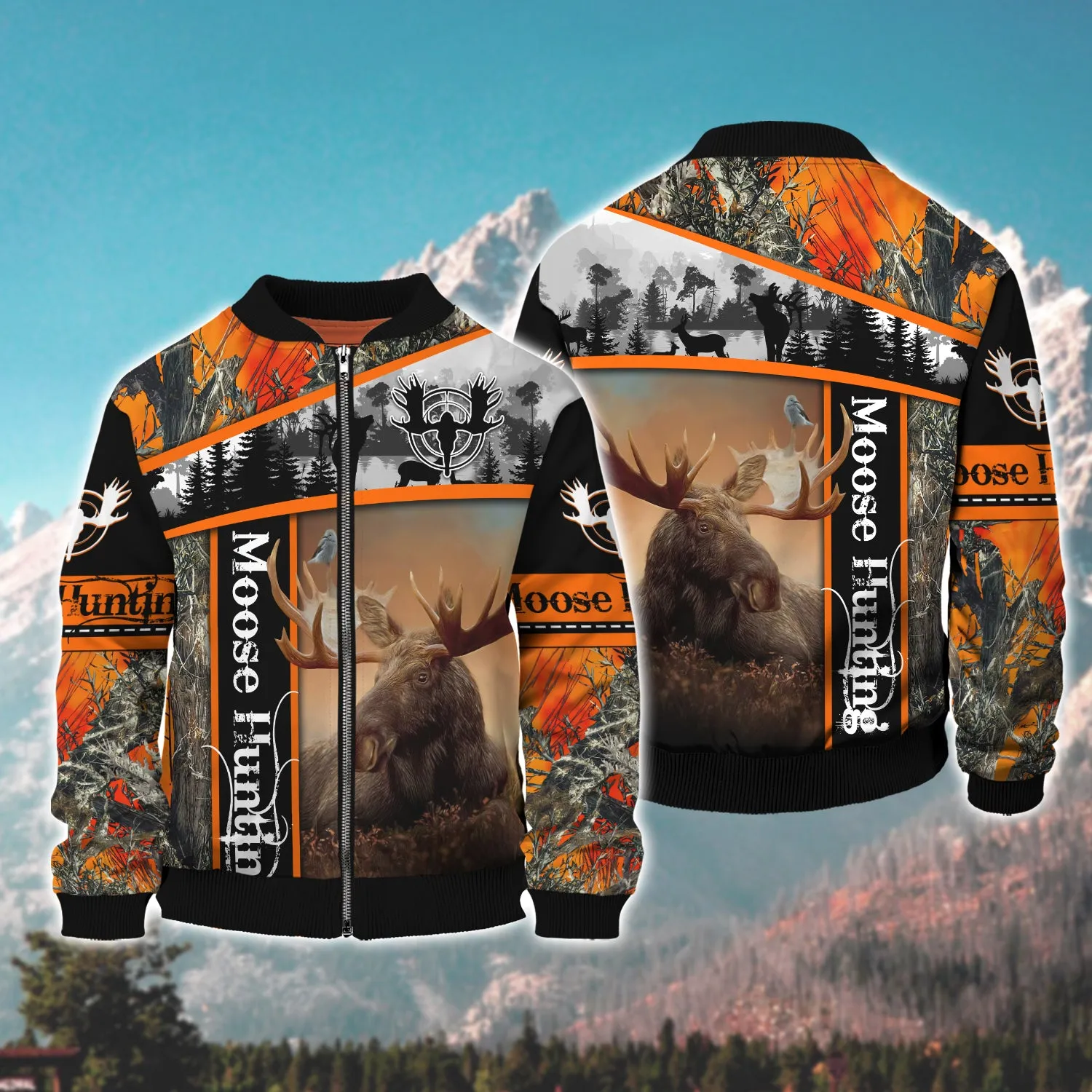 Moose Hunting - 3D Full Print Shirts - 527