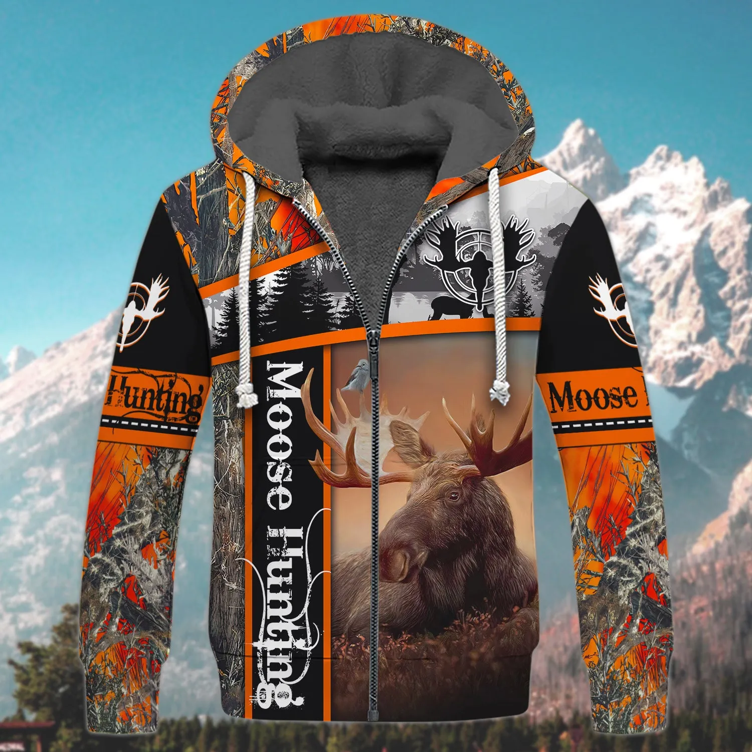 Moose Hunting - 3D Full Print Shirts - 527