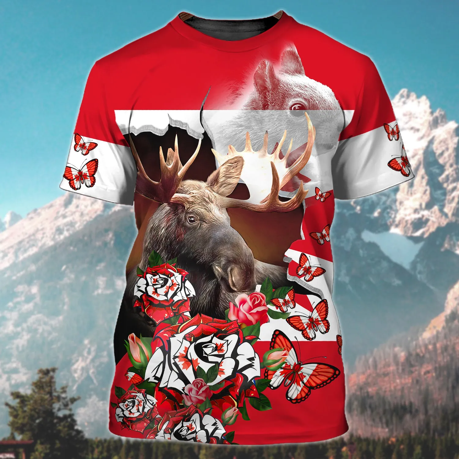 Moose Hunting Canada - 3D Full Print Shirts