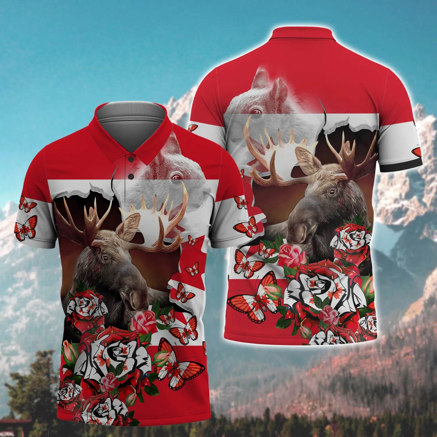 Moose Hunting Canada - 3D Full Print Shirts