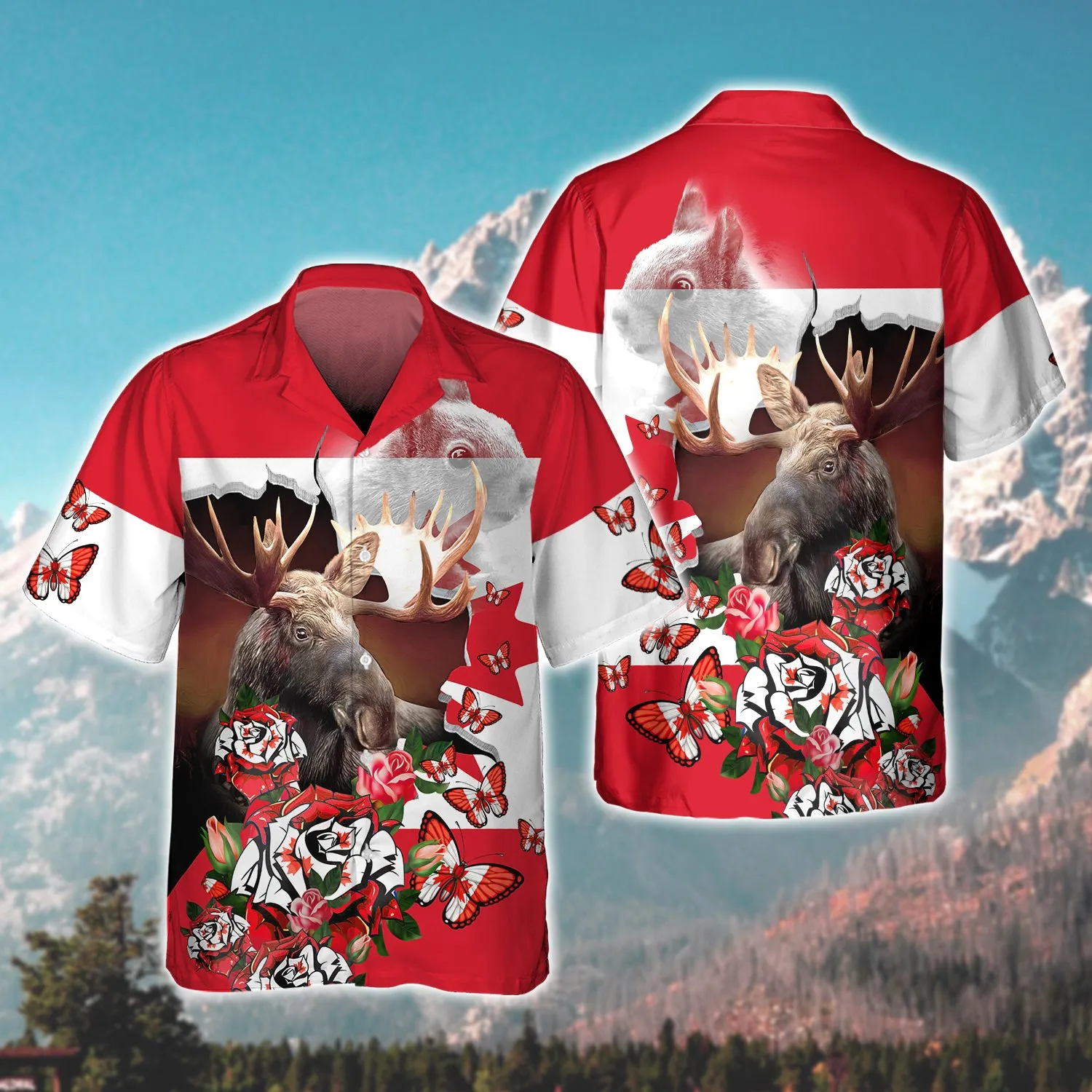 Moose Hunting Canada - 3D Full Print Shirts