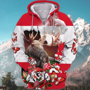 Moose Hunting Canada - 3D Full Print Shirts