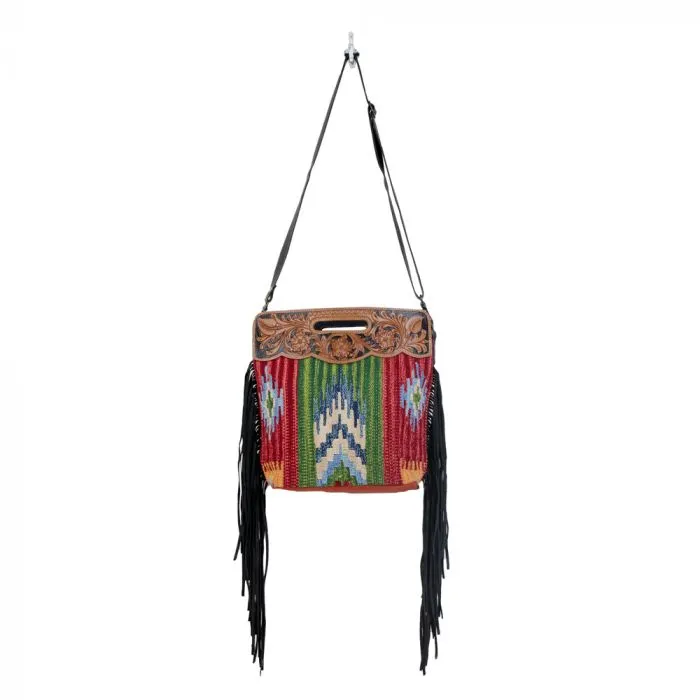 Myra Bag Jardin Hand-Tooled Bag