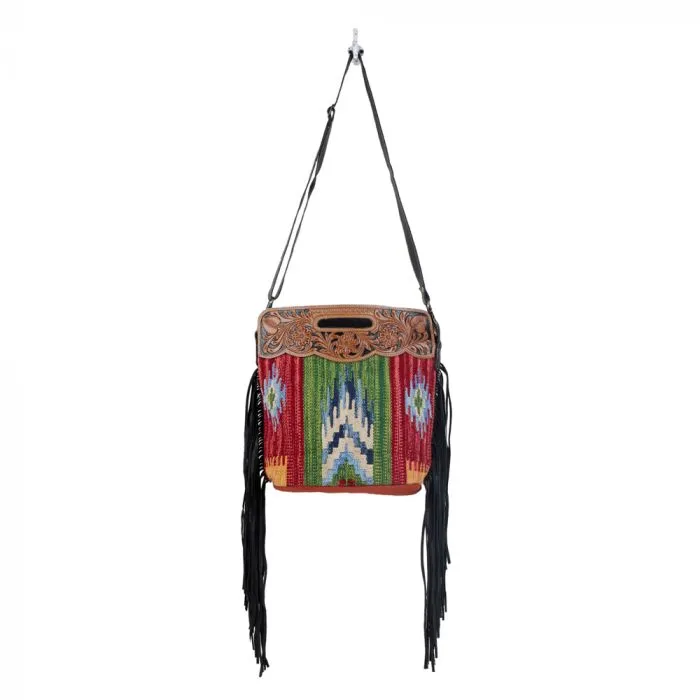 Myra Bag Jardin Hand-Tooled Bag