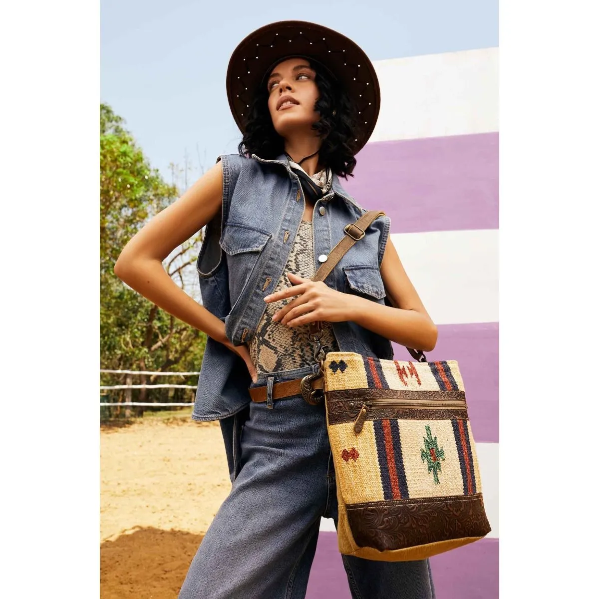 Myra Bag Spring Blooms Shoulder Bag