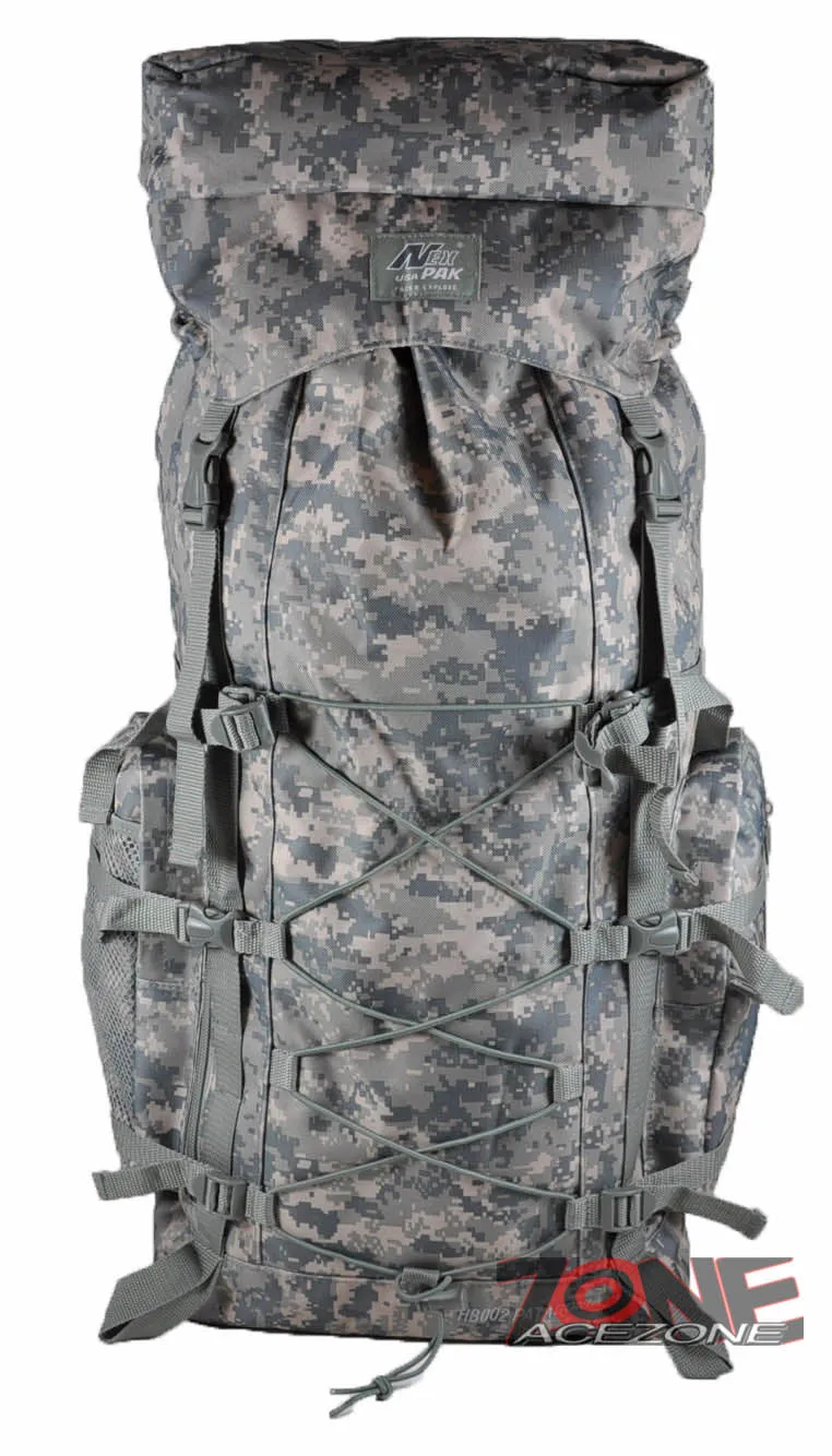 Nexpak USA Backpack camping, hunting, outdoor 4300 CU IN HB002 ACU DIGITAL CAMO