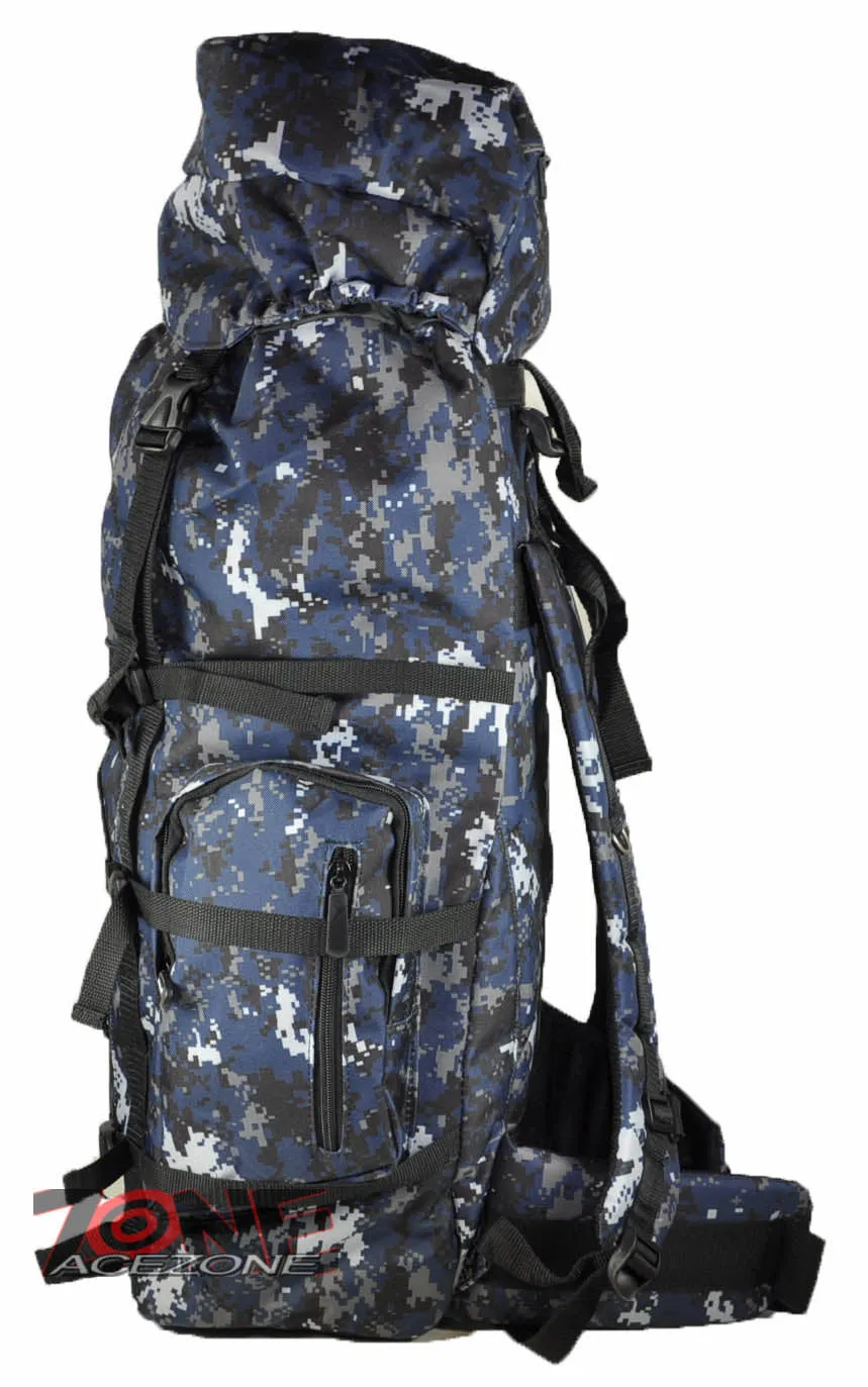 Nexpak USA Backpack camping, hunting, outdoor 4300 CU IN HB002 NAVY DIGITAL CAMO