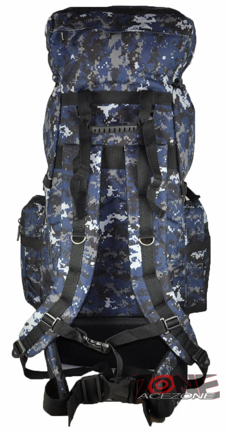 Nexpak USA Backpack camping, hunting, outdoor 4300 CU IN HB002 NAVY DIGITAL CAMO