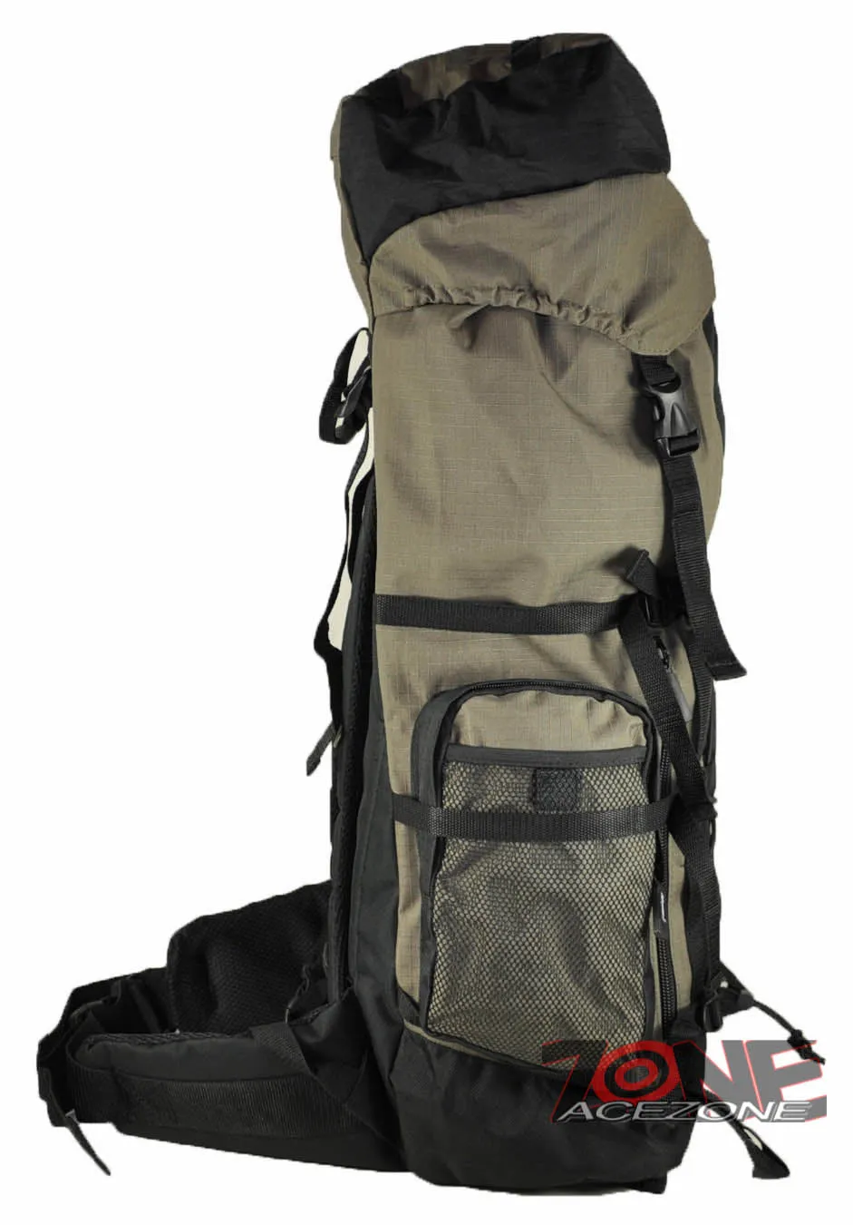 Nexpak USA Backpack camping, hunting, outdoor 4300 CU IN HB002 TAN BLACK