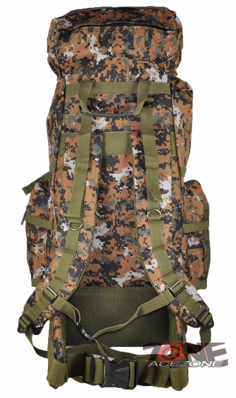 Nexpak USA Backpack camping, hunting, outdoor 4300 CU IN HB002 WOODLAND D CAMO